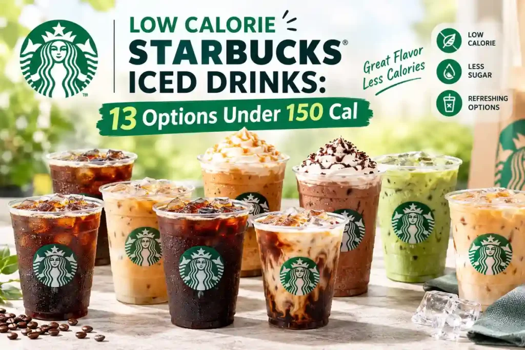 Low Calorie Starbucks Iced Drinks