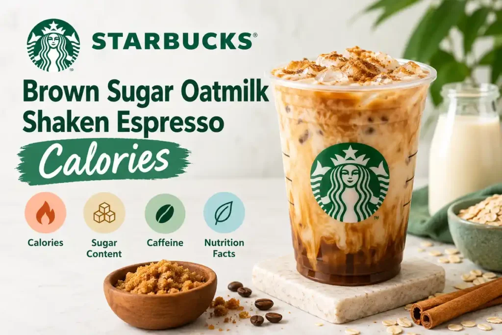 brown sugar oatmilk shaken espresso calories