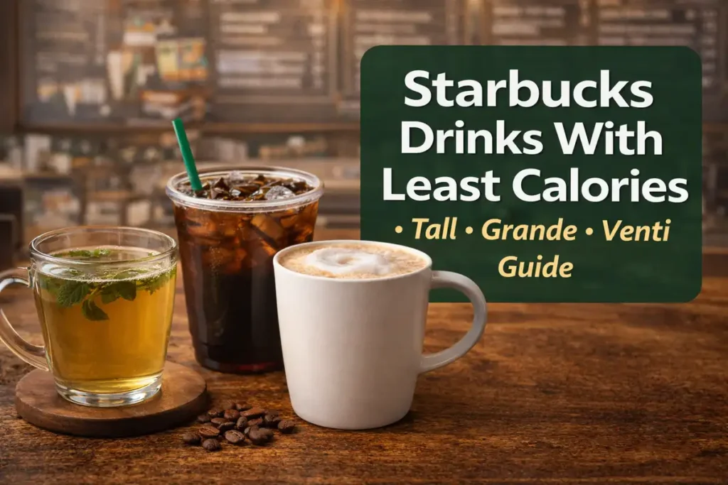 starbucks Drinks With Least Calories